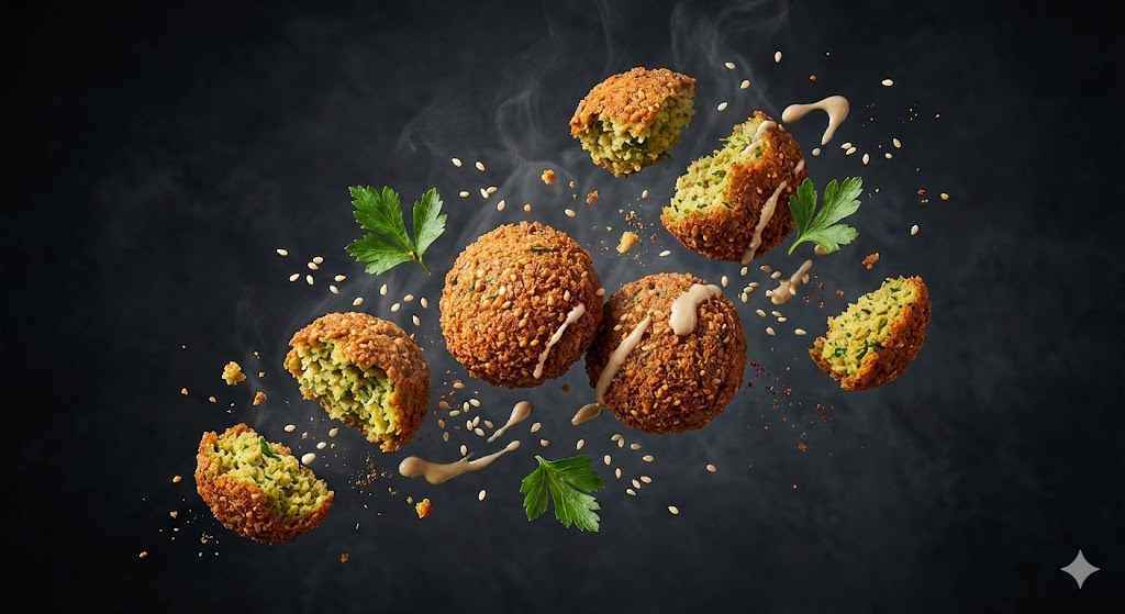 med3bbas's tweet photo. برومبت للاكلات الشهية 
كتير سهل وظريف
بيكفي بس تكتب اسم الاكلة باللغة الانكليزية
ومبروك عليك

delicious [Thareed], floating in the air, cinematic, food professional photography, studio lighting, studio dark background, advertising photography, intricate details, hyper-detailed, ultra realistic.