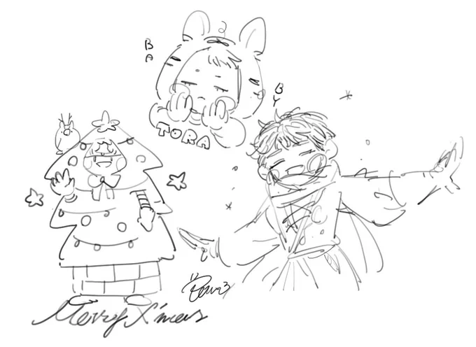 おやすみの前によくわかんないもの描いた…寝る…😴🌟 