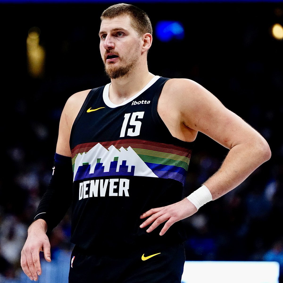 NBAcrazystats's tweet image. Nikola Jokić has totaled 119 points, 44 rebounds, and 41 assists over his last three games, numbers never before achieved in any three-game span in @NBA history.