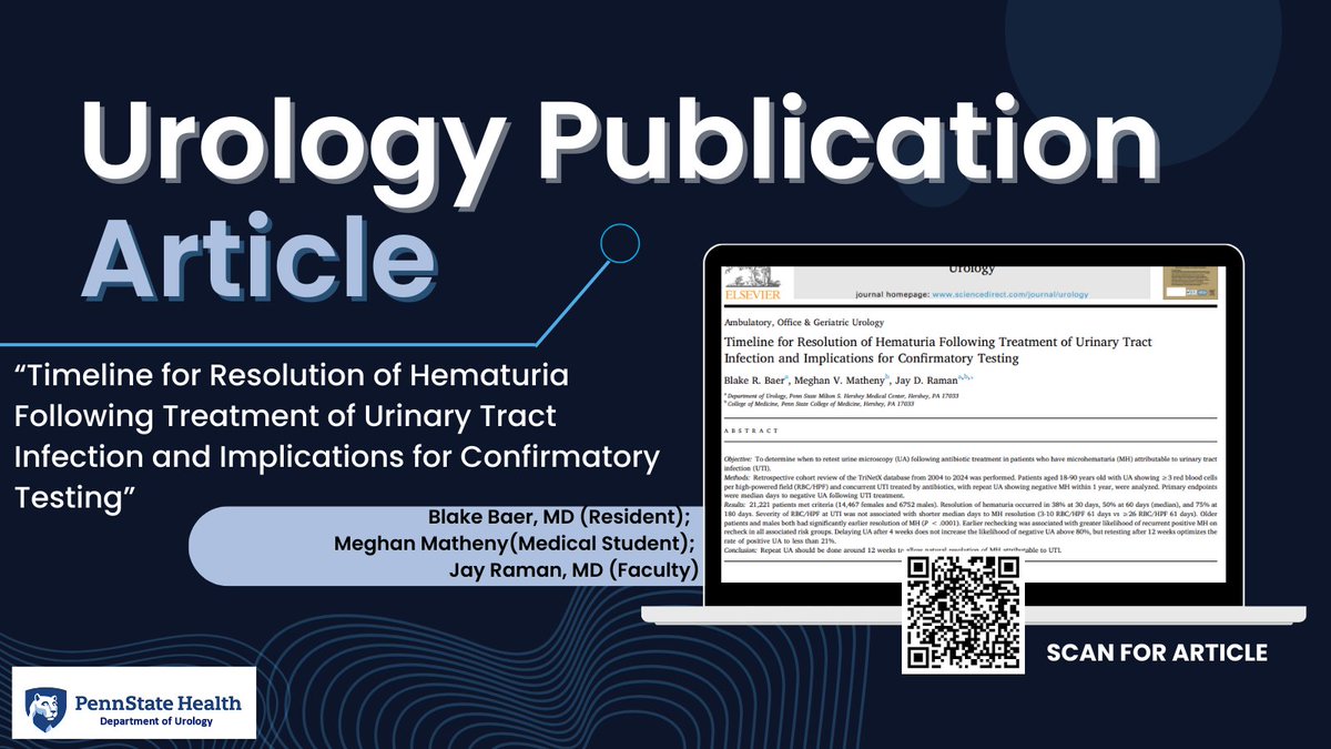 Penn State Urology tweet media