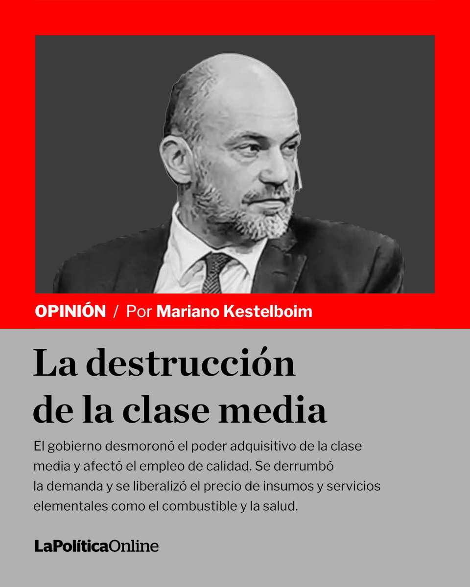 🔴 Opinión por <a href="/marianokestel/">Mariano Kestelboim 🇦🇷</a> | Neutralizaron el boom del consumo en rubros distintivos del paisaje urbano nacional, como en este caso del sector gastronómico, asimilando progresivamente el perfil local de consumo al común de las ciudades latinoamericanas que carecen de sectores