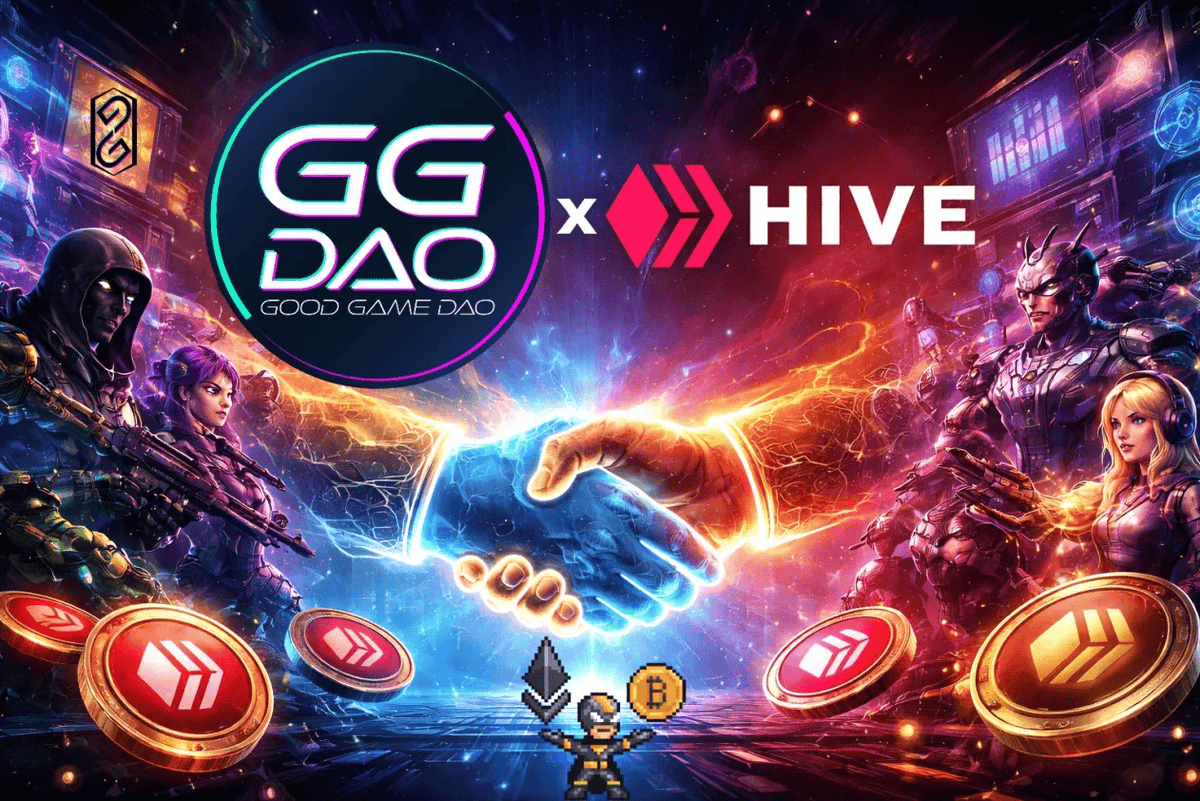 🚀 GG DAO x HIVE: THE ECOSYSTEM IS EXPANDING! 🚀

We aren't just building a game; we're building a cross-chain gaming powerhouse.

We are hyped to announce our growing partnership with <a href="/hiveblocks/">Hive</a> as we integrate the GGVerse into their high-speed ecosystem! 🐝🎮

Should we do an