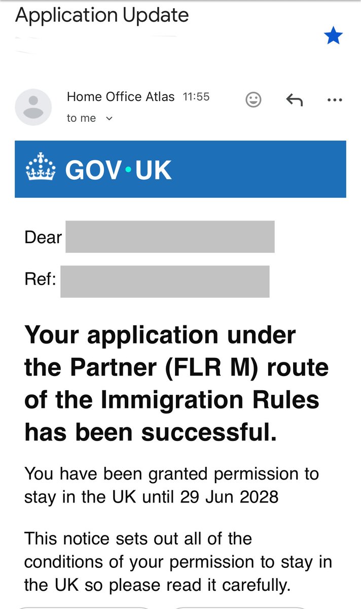 YUCARLA2's tweet photo. パートナービザ(Unmarried couple visa)が下りました🇬🇧なんと、スーパープライオリティで、バイオメトリクス(写真と指紋)を取りにサービスポイントに行ってから、即日わずか2時間半で承認メールが届きました。早すぎてびっくり！ https://t.co/CCTNB95uV1