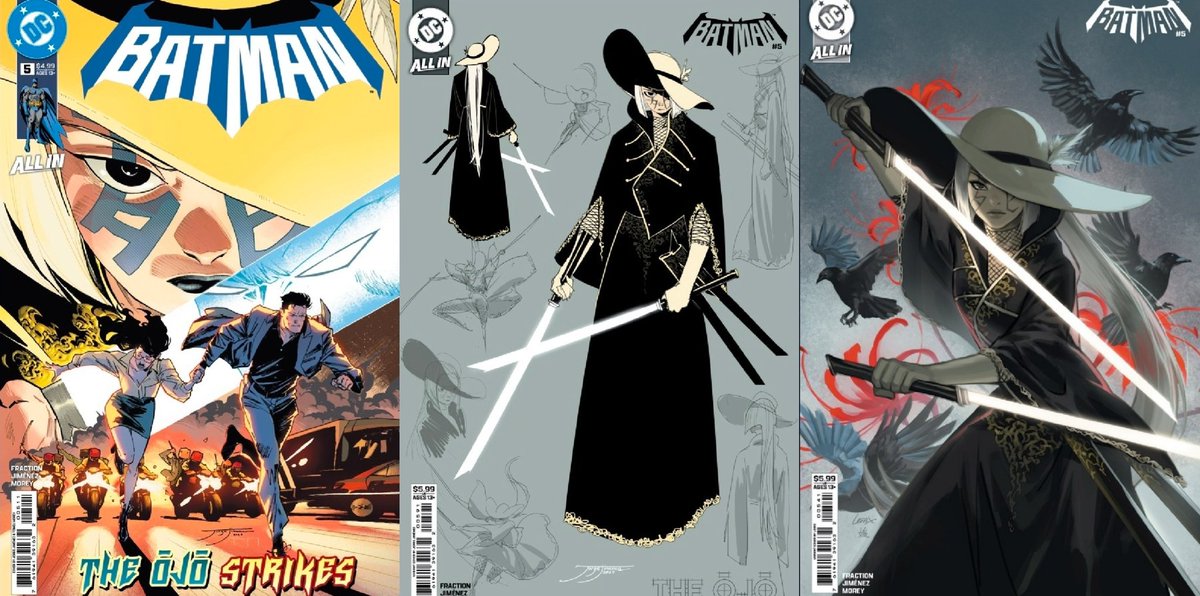 DC has decided to change the name of Lady Death Man to The ŌJŌ

She's going to appear in Batman #5 and hunt Bruce and Dr. Annika Zeller who are out on a Date Night.