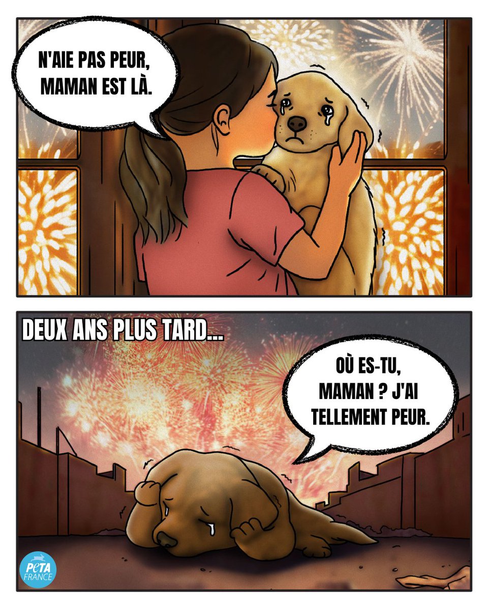 PETA_France's tweet image. L'amour de votre animal de compagnie est un cadeau, mais pas seulement à Noël.
Malheureusement, chaque année, d'innombrables animaux offerts en cadeau sont abandonnés après les fêtes, souvent quelques jours seulement après le début de la nouvelle année. 💔