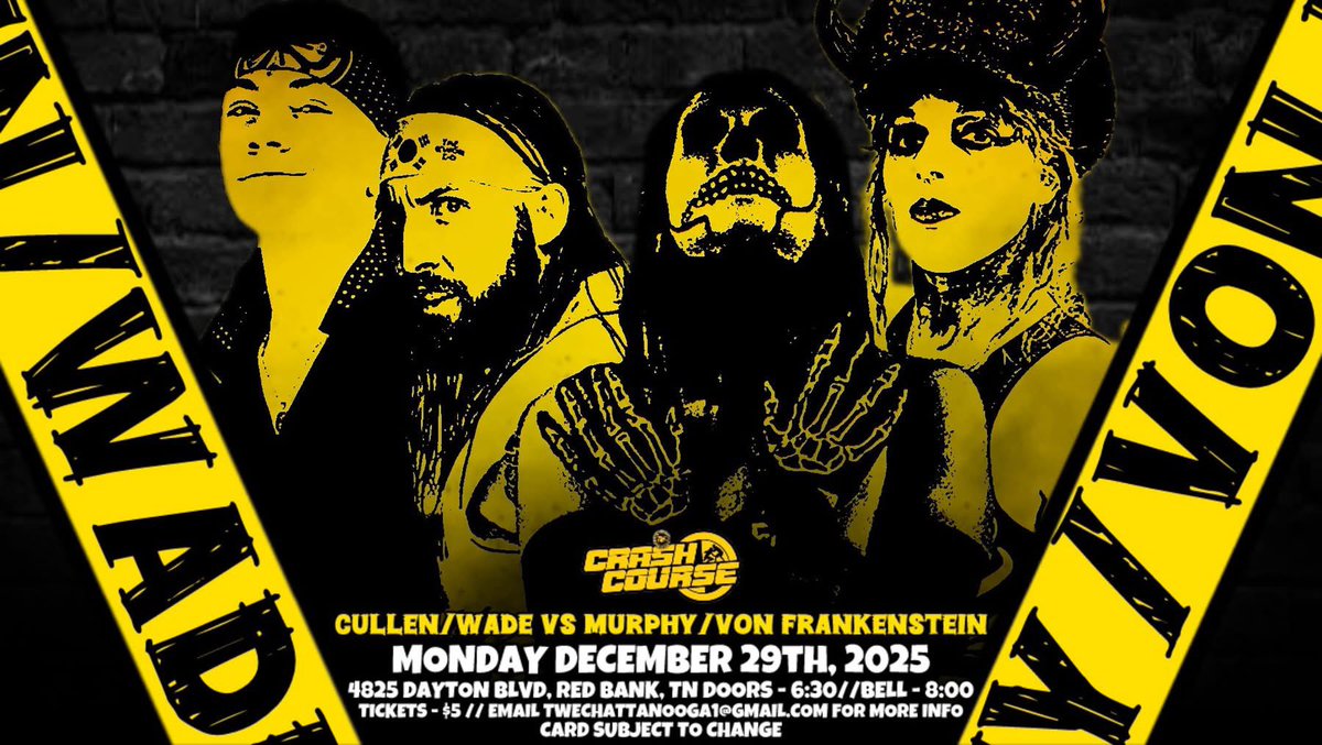 Tonight is <a href="/StudentCullen1/">Student Cullen</a>’s professional wrestling debut.

Do not disappoint.