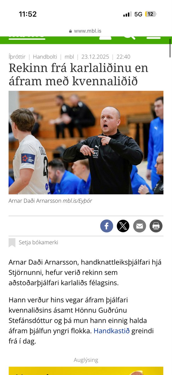 Mest lesna frétt ársins á mbl