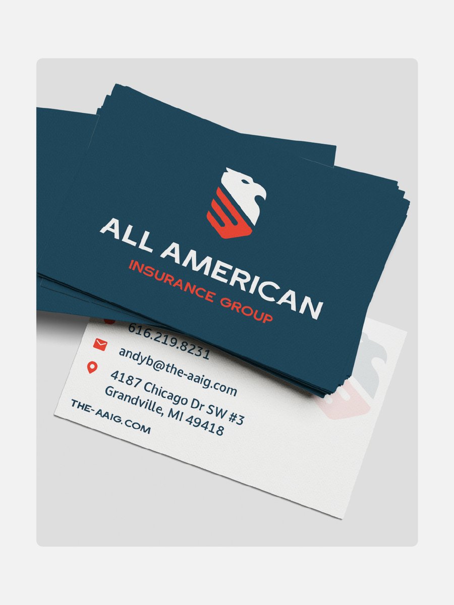 All American Insurance Group needed a logo that reflected their name—reliable, genuine, and unmistakably all-American. The result: a timeless mark that conveys trustworthiness and dedication at first glance ➡️