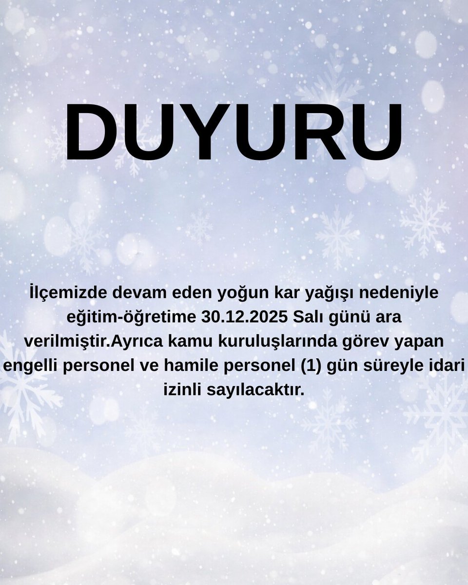📣DUYURU📣
