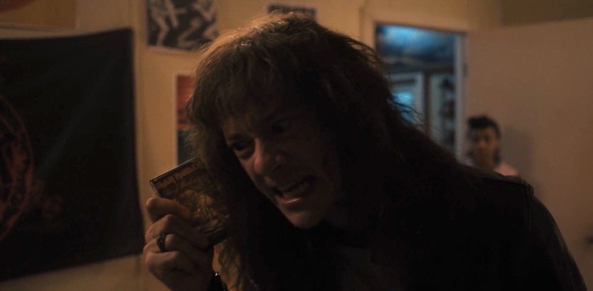 “Madonna, Blondie, Bowie, Beatles… music we need music!!!” 

“THIS IS MUSIC!!!!”