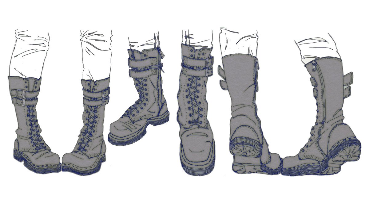 goth girl boots #mcr