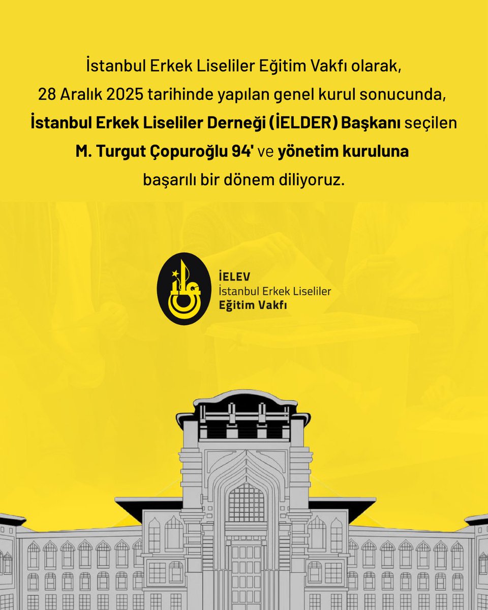 İELEV tweet media