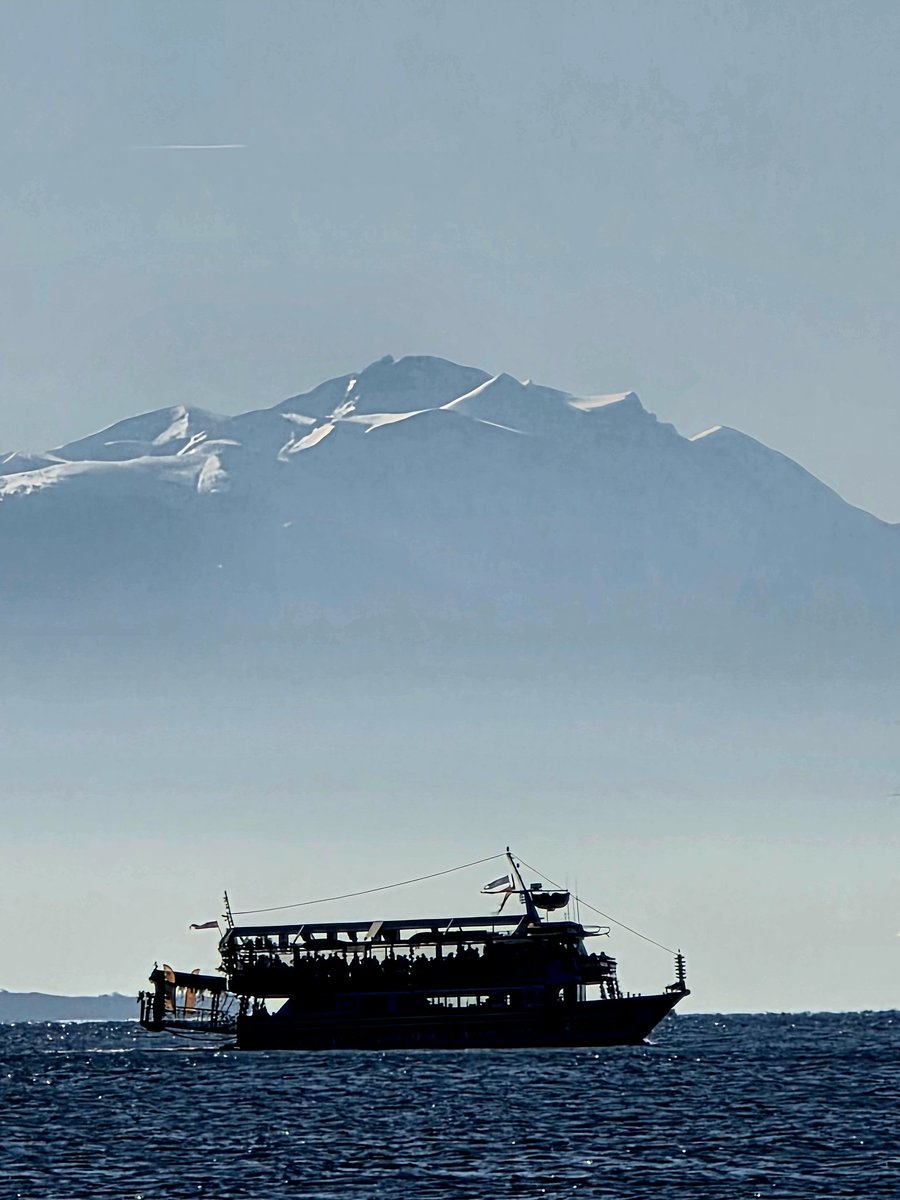 Όταν φαίνεται ο Όλυμπος από την παραλία Θεσσαλονίκης όπως σήμερα είναι μαγεία! 😍
#S25Ultra
#θεσσαλονίκη