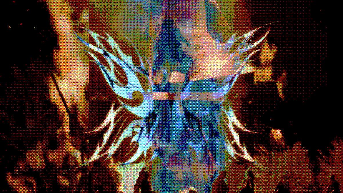 LamentWorks's tweet photo. dither test [opr - gesaffelstein] https://t.co/w3J48AJVgy