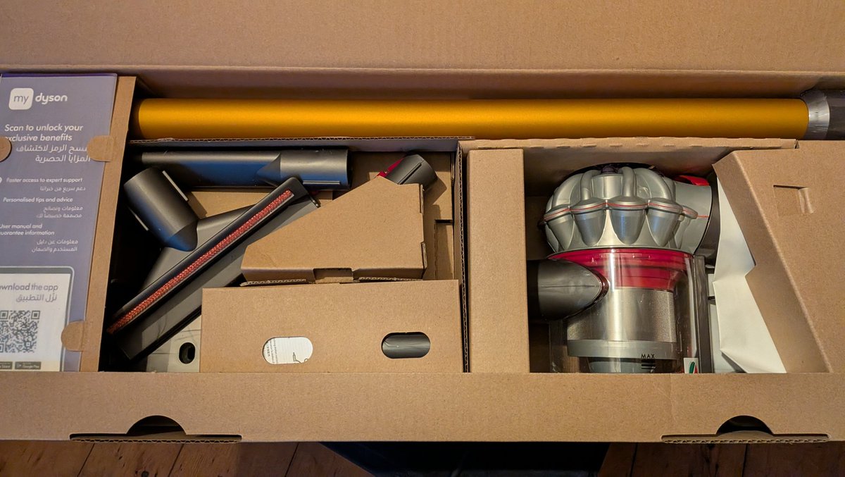 TheLengthsman's tweet image. A Dyson V8 enters service 
#Vroomvroom