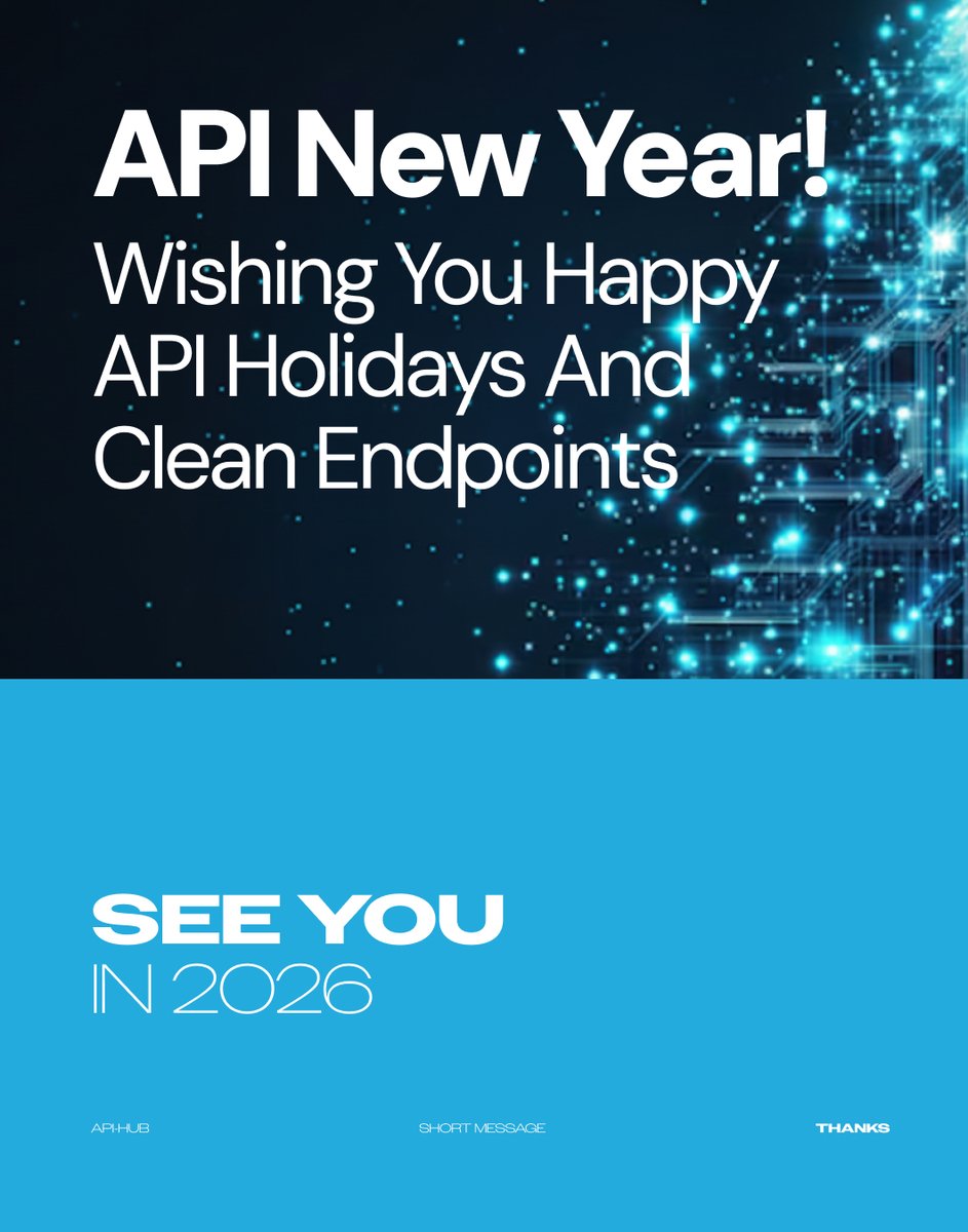 use_api_hub's tweet photo. 🎉 API New Year! 🚀 https://t.co/fRqylCoNRV