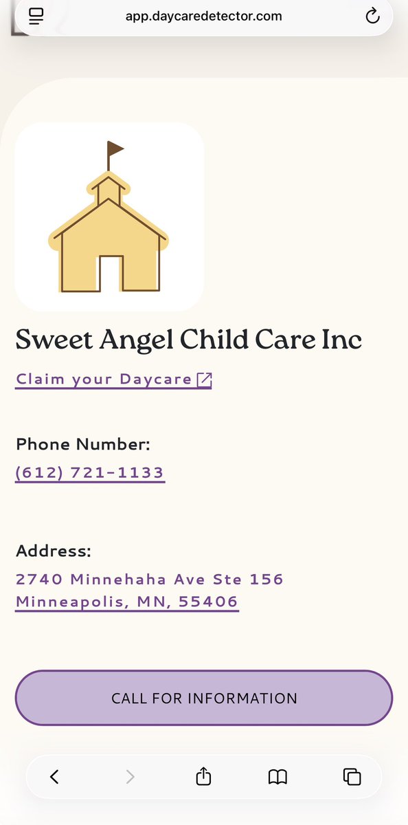 BabyWearinDaddy's tweet photo. @MarinezLauren @w_terrence @catturd2 @elonmusk @GenFlynn @GuntherEagleman @RealHickory @nickshirleyy Yeah we know how to suggest an edit as well. Nice try, but come on. This is their contact page on an aggregator site for childcare.  This is why if this is real that people don’t believe your shit. https://t.co/kJSqpK3wVm