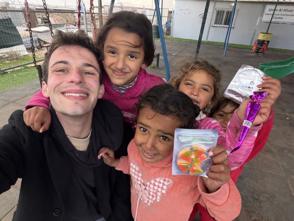 camkasky's tweet image. To the Palestinian people, thank you for being such generous hosts.

From Twani to Hebron to Beit Sahur, so much love.

I have seen this reality on the ground: we must end the settlements that violate international law and stop encouraging New Yorkers to move there. It is cruel.