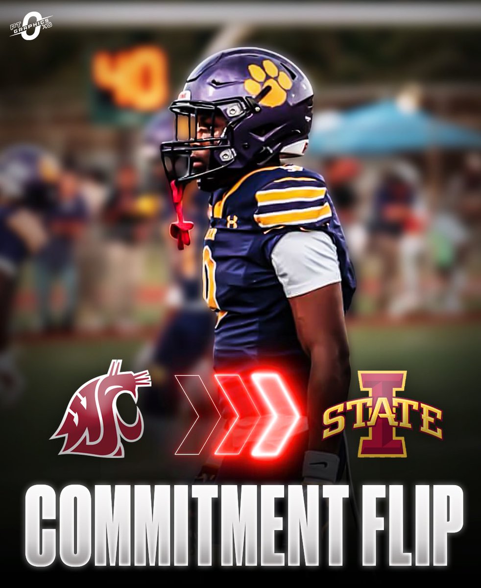 ptgraphics0's tweet image. BREAKING: 3⭐️ CB Torrence Sanders (@locksmithToe) has flipped his commitment to Iowa State! 

The 6’1 180 CB from New Orleans, LA had been committed to Washington State since December 3. He is a top 50 player in the state of Louisiana.

“Philippians 4:13 - I can do all things…