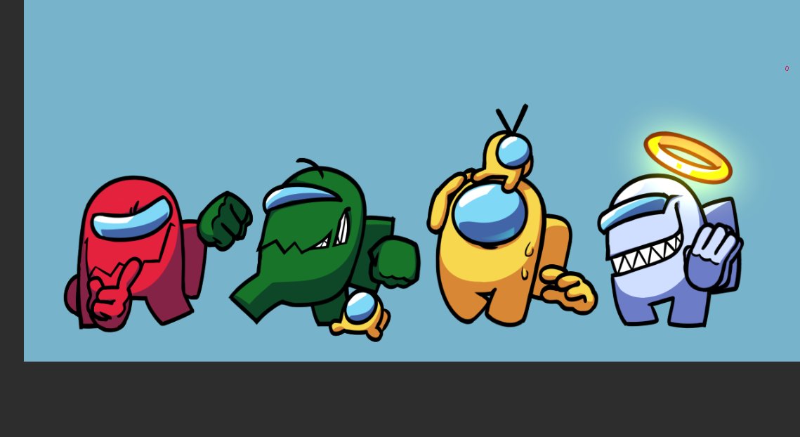 kimirittoz's tweet image. #vsimpostor art wip