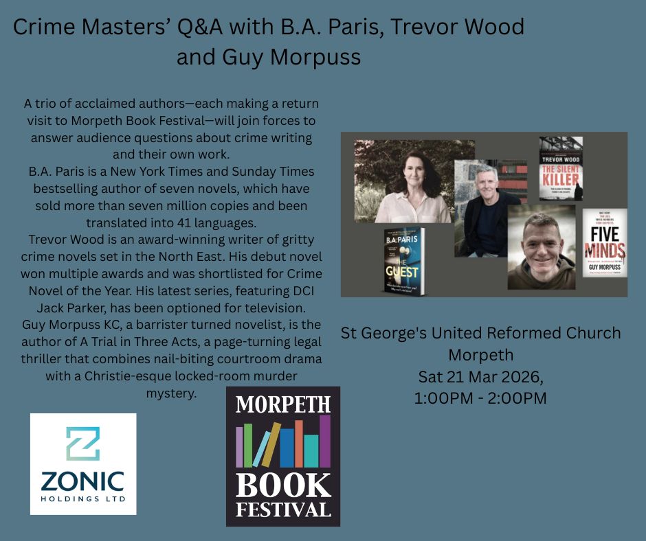 Morpeth Book Festival tweet media