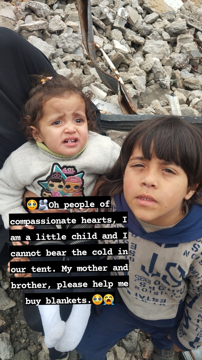 rnysn119667's tweet image. I'm not exaggerating if I tell you that we are really living the last moments of our lives.

If you’re scrolling, PLEASE leave a dot . it's just a dot
To donate 👇👇
chuffed.org/project/137852…
Your donations will save my children and make them happy from the bitter cold.🙏🏻💔