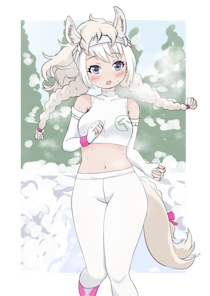 トレーニングしろげちゃん

#けものフレンズ 