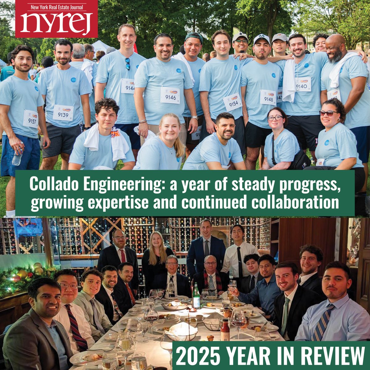 2025 Year in Review: Collado Engineering: a year of steady progress, growing expertise and continued collaboration - Read More here: hubs.la/Q03Z6PSD0 #NYREJ #commercialrealestate