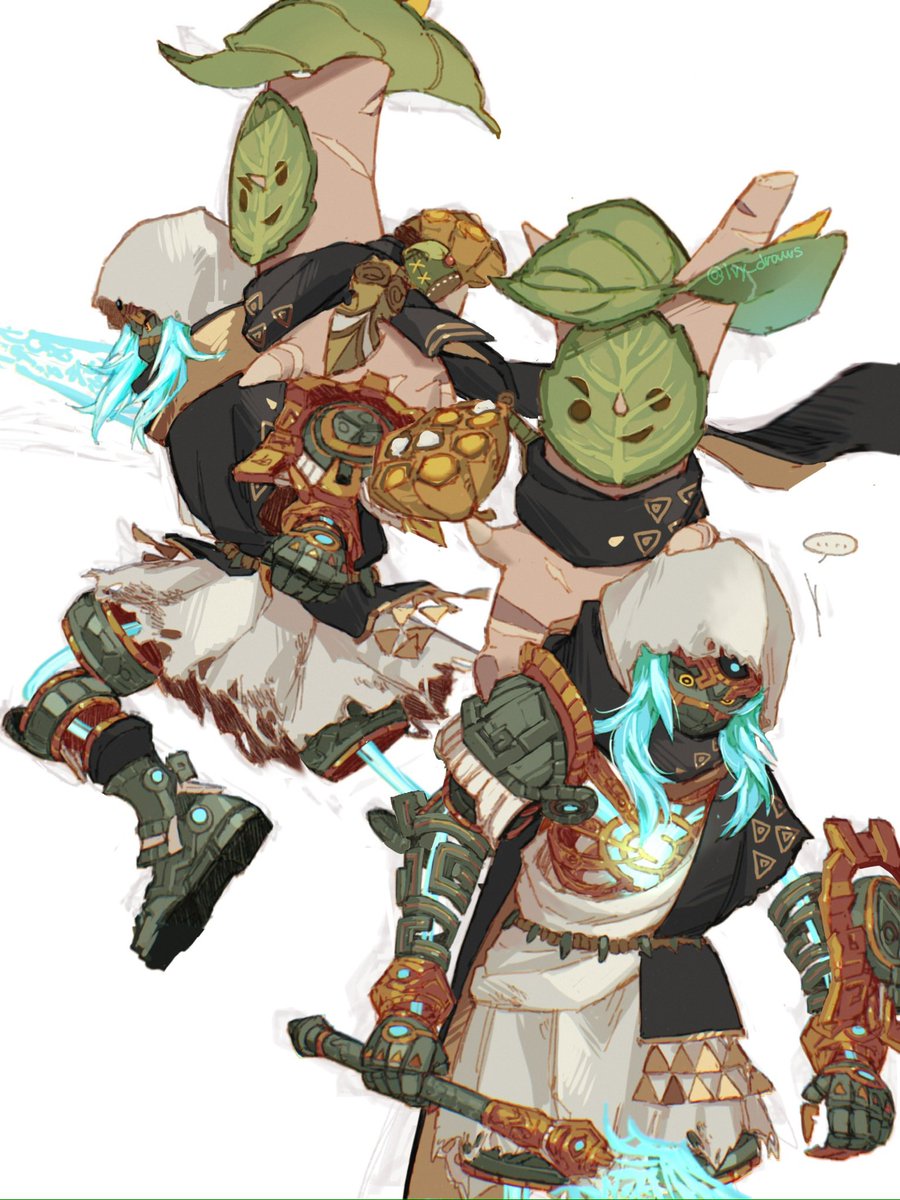 Ivy__draws's tweet image. Why does a year go by so quickly? 🐝