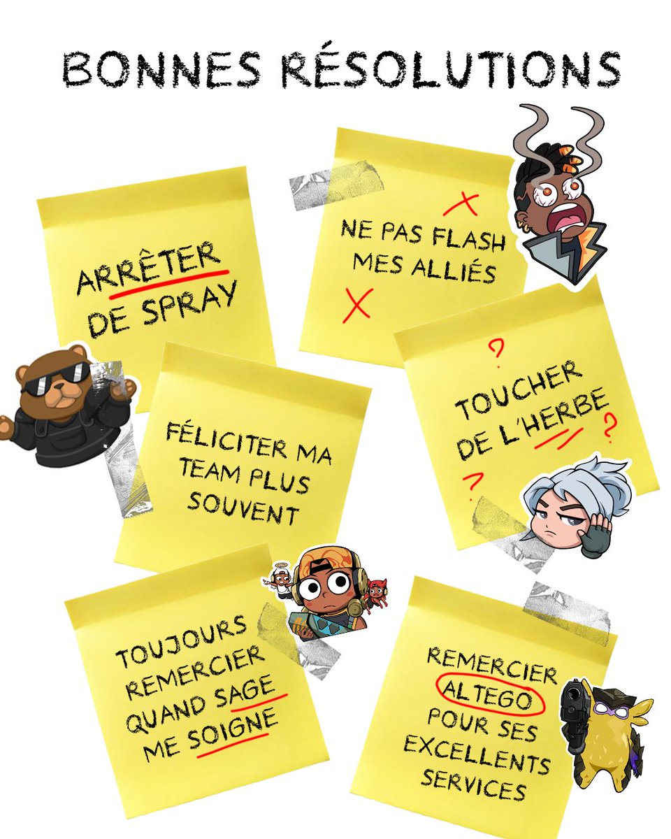 VALORANTfr's tweet photo. Vous avez déjà pensé à vos résolutions de 2026 ? 🫡 https://t.co/oId6DXnYNi