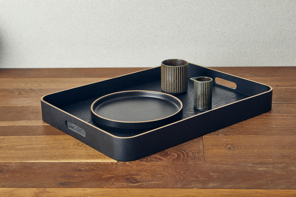 Genware1's tweet image. The Black Wood Veneer Butler Trays deliver effortless elegance with a sleek, Scandinavian design that will add a modern minimalistic charm to any hotel room service.

Explore:nevilleuk.com/products/kw/bl…

#tablepresentation #servingtrays #scandinavianinspiration