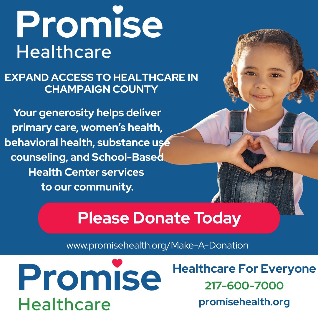 PromiseHealthCU's tweet image. Please consider donating to Promise Healthcare 
promisehealth.org/Make-A-Donation
