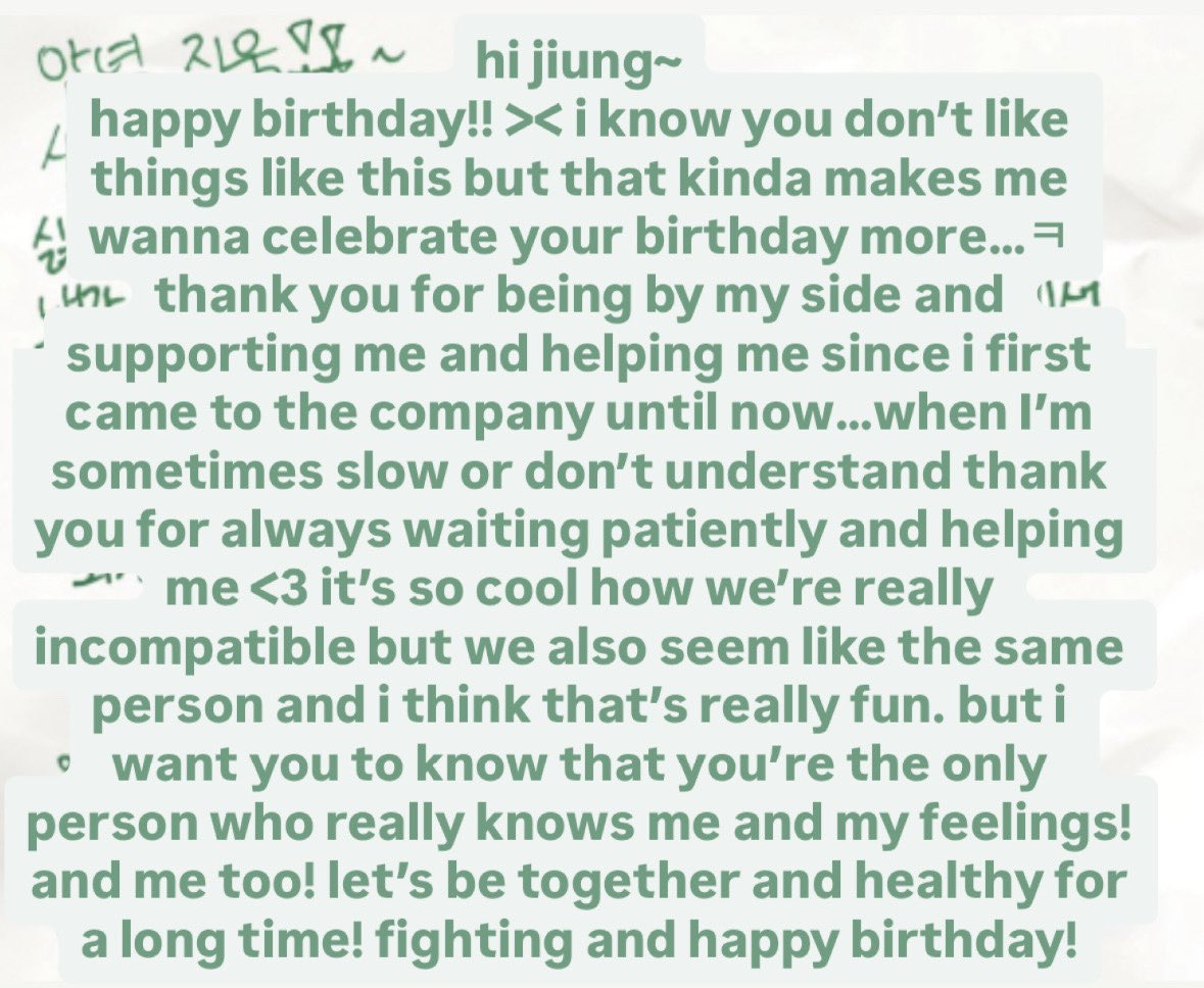 GYARUP1ECE's tweet photo. keeho’s for jiung’s birthday </3 https://t.co/Z91wWj11r7