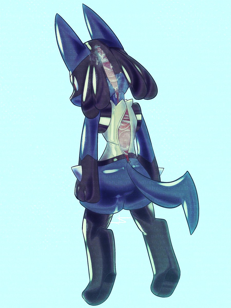 sh_in_ys's tweet image. Think about getting stuck in this Lucario one-piece suit :P #TFTuesday #TF