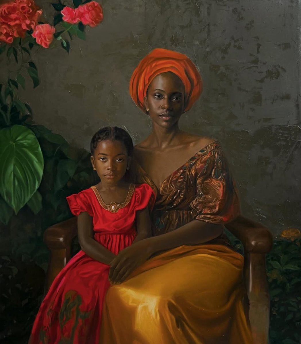 NnadiArts1's tweet image. I’m not a famous artist with a huge following. I’m simply someone painting timeless and peaceful portraits of women and their daughters. If this reaches you, say hi or repost. These pieces are meant to touch the hearts that need them most.❤️