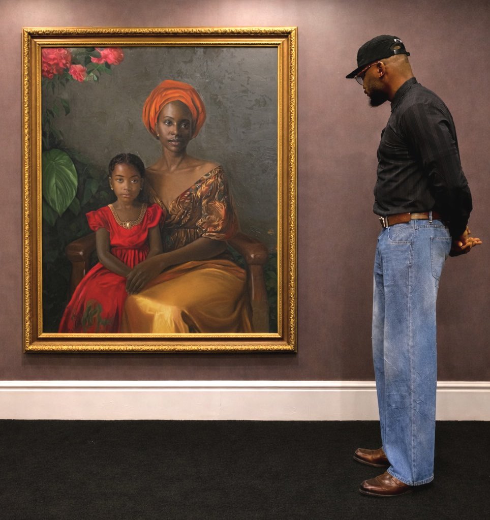 NnadiArts1's tweet image. I’m not a famous artist with a huge following. I’m simply someone painting timeless and peaceful portraits of women and their daughters. If this reaches you, say hi or repost. These pieces are meant to touch the hearts that need them most.❤️