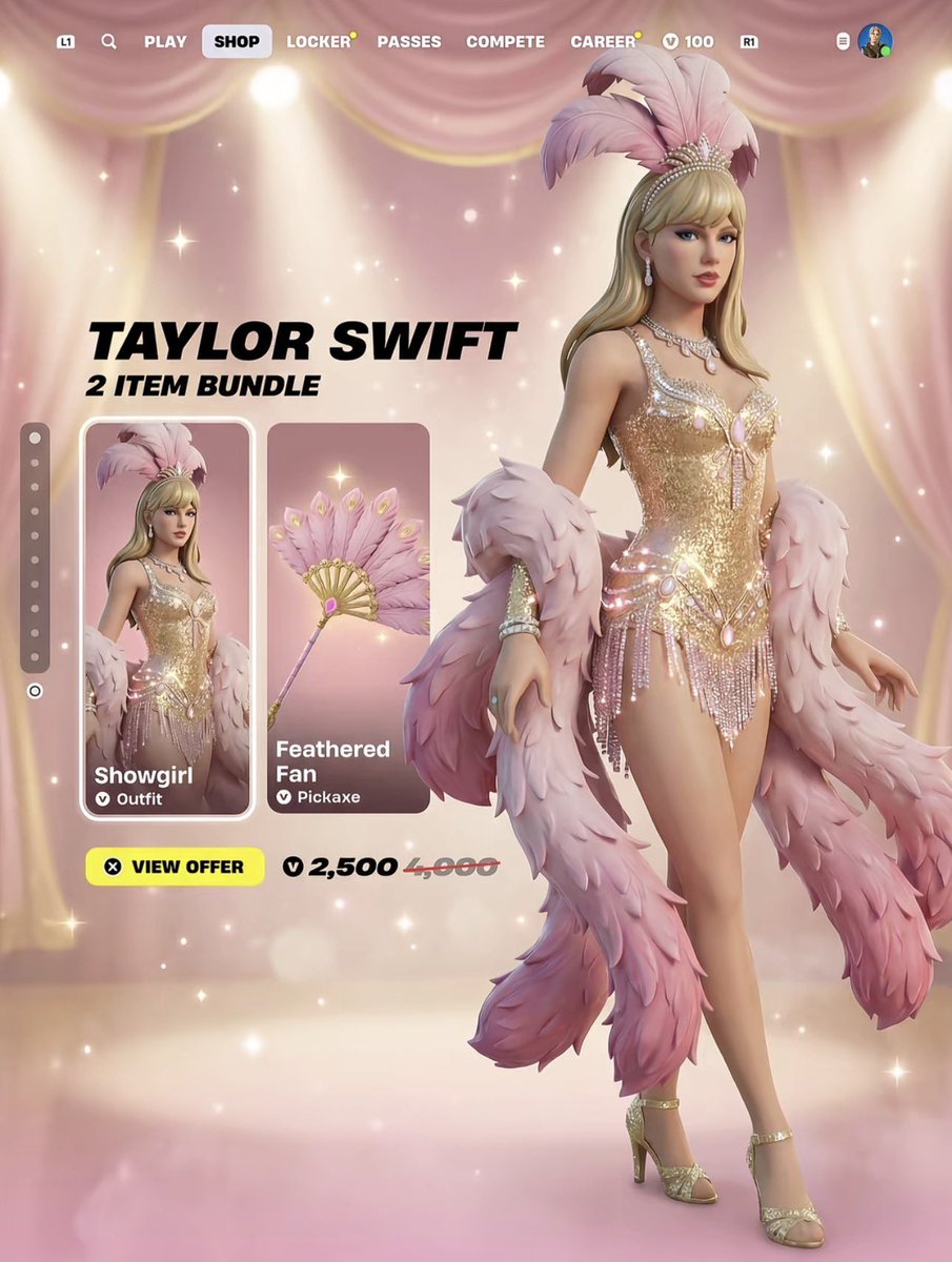 blessedswifty's tweet image. 🚨 | @TaylorSwift13 is now the most requested artist to be added to @Fortnite Festival history!