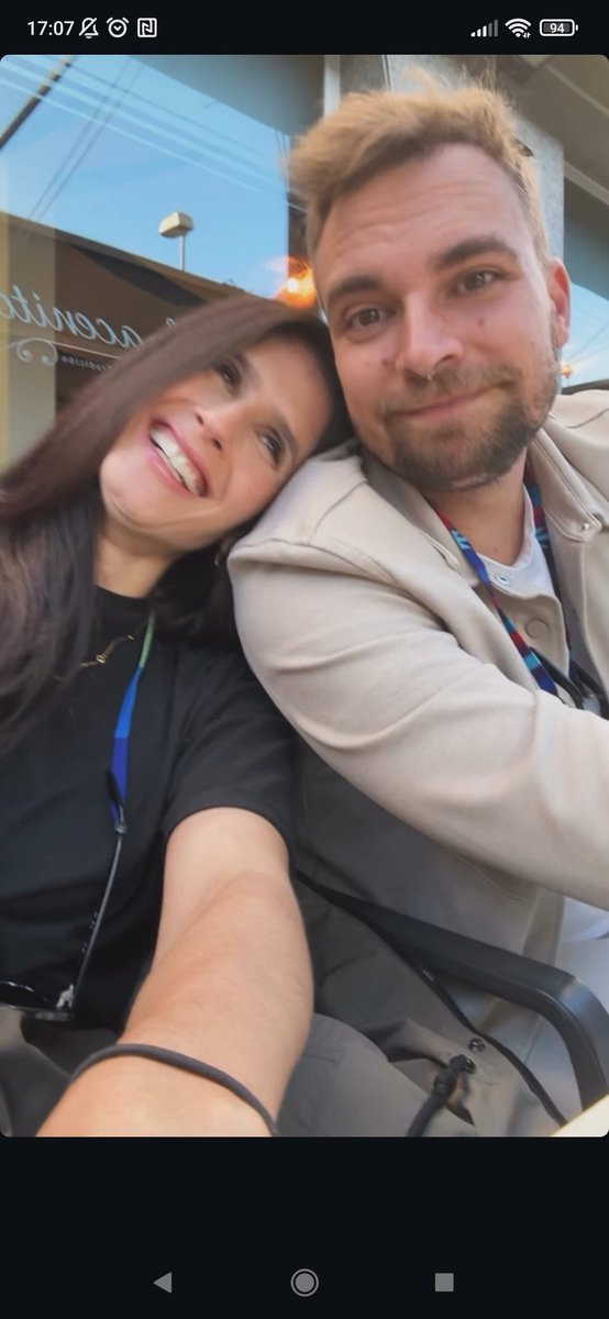 Ellos felices de terminar el año en Jerez. 🤗🥰 #josmari29D