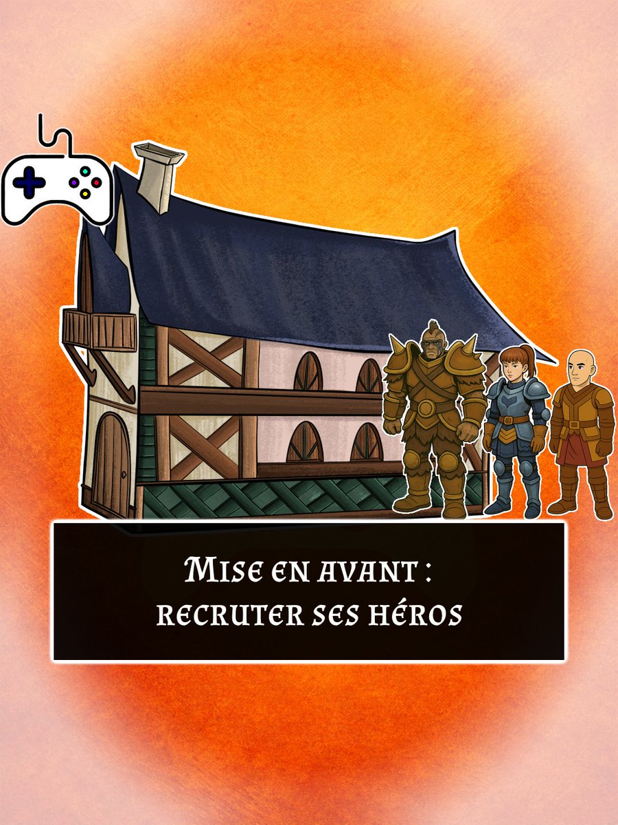 Mise en avant : les baraquements ⚔️

C’est là que vous gérez votre roster, vos 2 équipes de 4 et vos 12 slots de héros dans la démo.

store.steampowered.com/app/4233920/As…
 
 #projetAD #indiegames #gamedev #rpg #dungeoncrawlers #vídeogame #gravenoirestudio #astralis #dawnblades #steam #demo