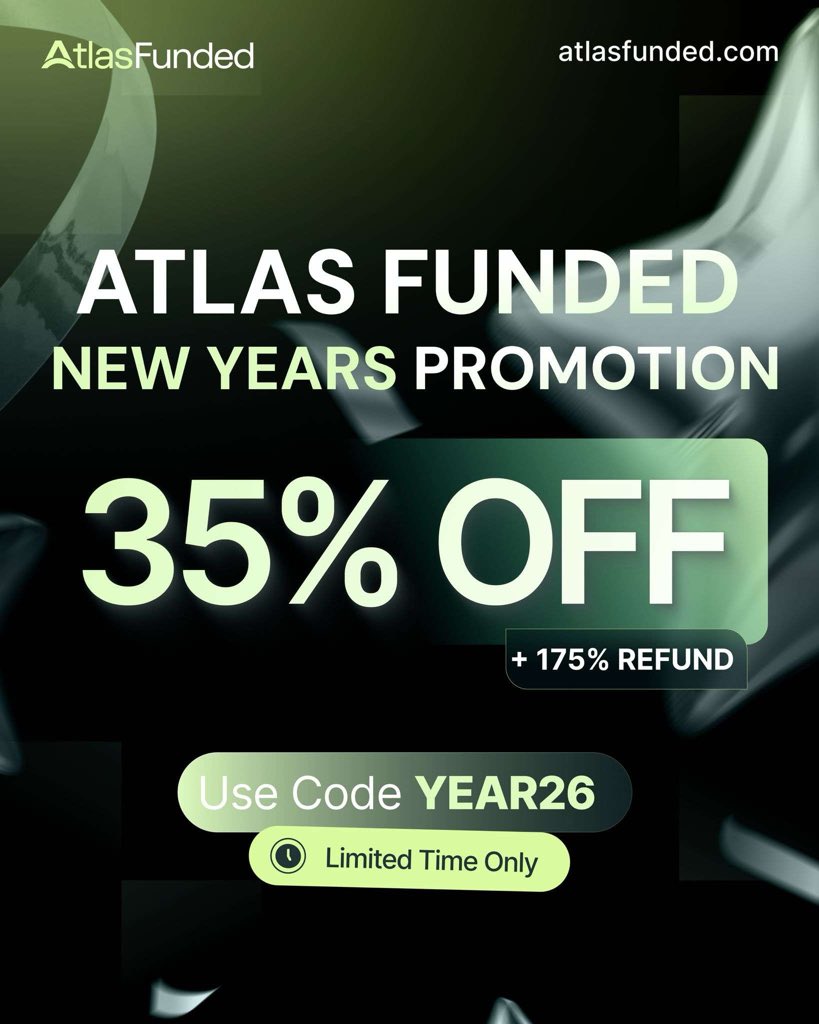 🎉 New Year Promo – Live Now! 🎉

✨ Enjoy 35% OFF + 175% Refund on Success  

Use Promo Code YEAR26 at checkout! 

⏳ Limited Time Offer – Don’t Miss Out!

atlasfunded.com/?afmc=Atlasfun…
<a href="/PipsCabal/">PipsCabal</a> 
<a href="/Atmosfunded/">Atmos Funded</a>