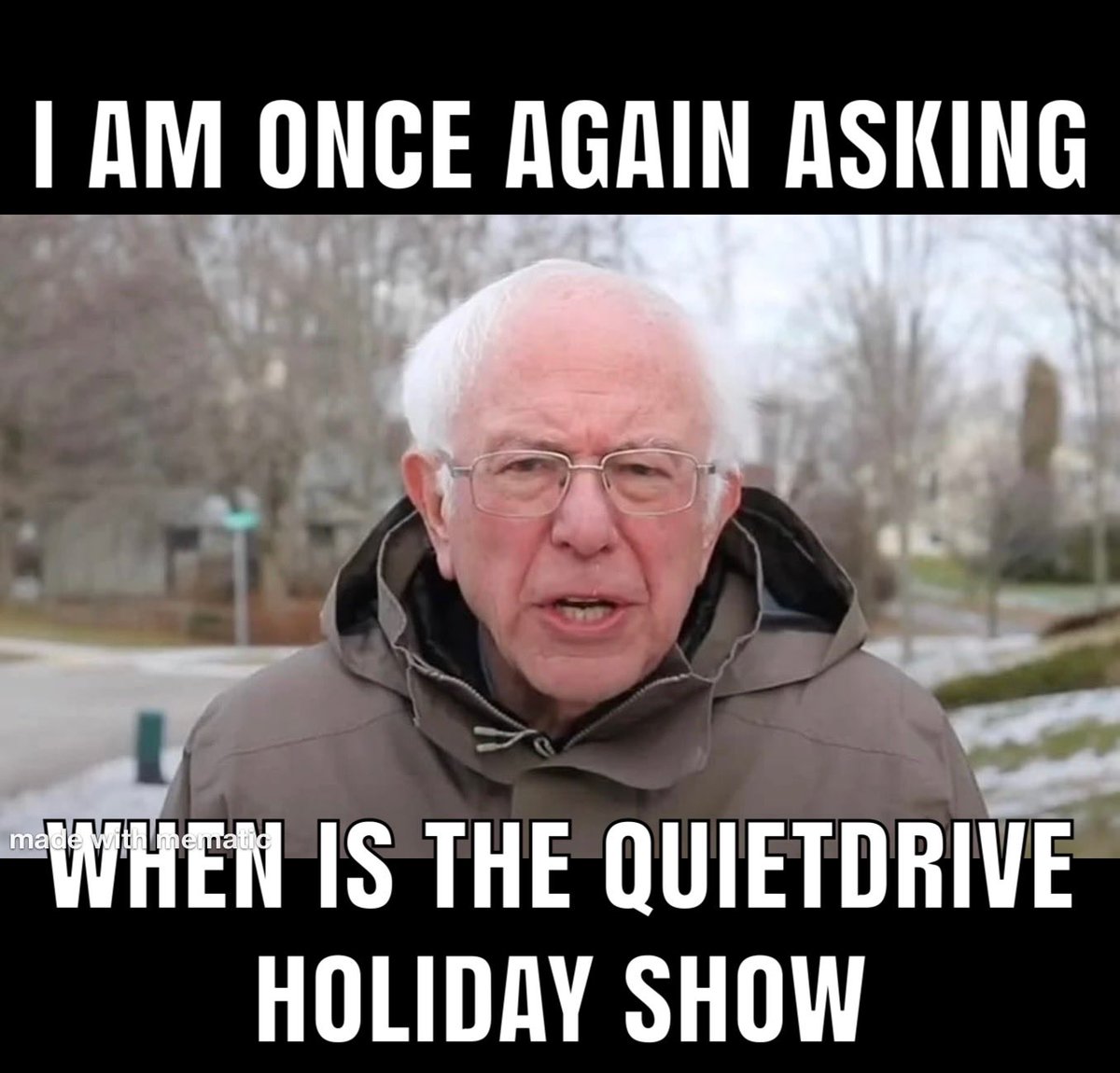 MyaLover's tweet photo. It’s been way too long @quietdrivemusic  @kevintruck. I haven’t had holiday spirit since the last show. 😞 https://t.co/y0m8CmzwMT