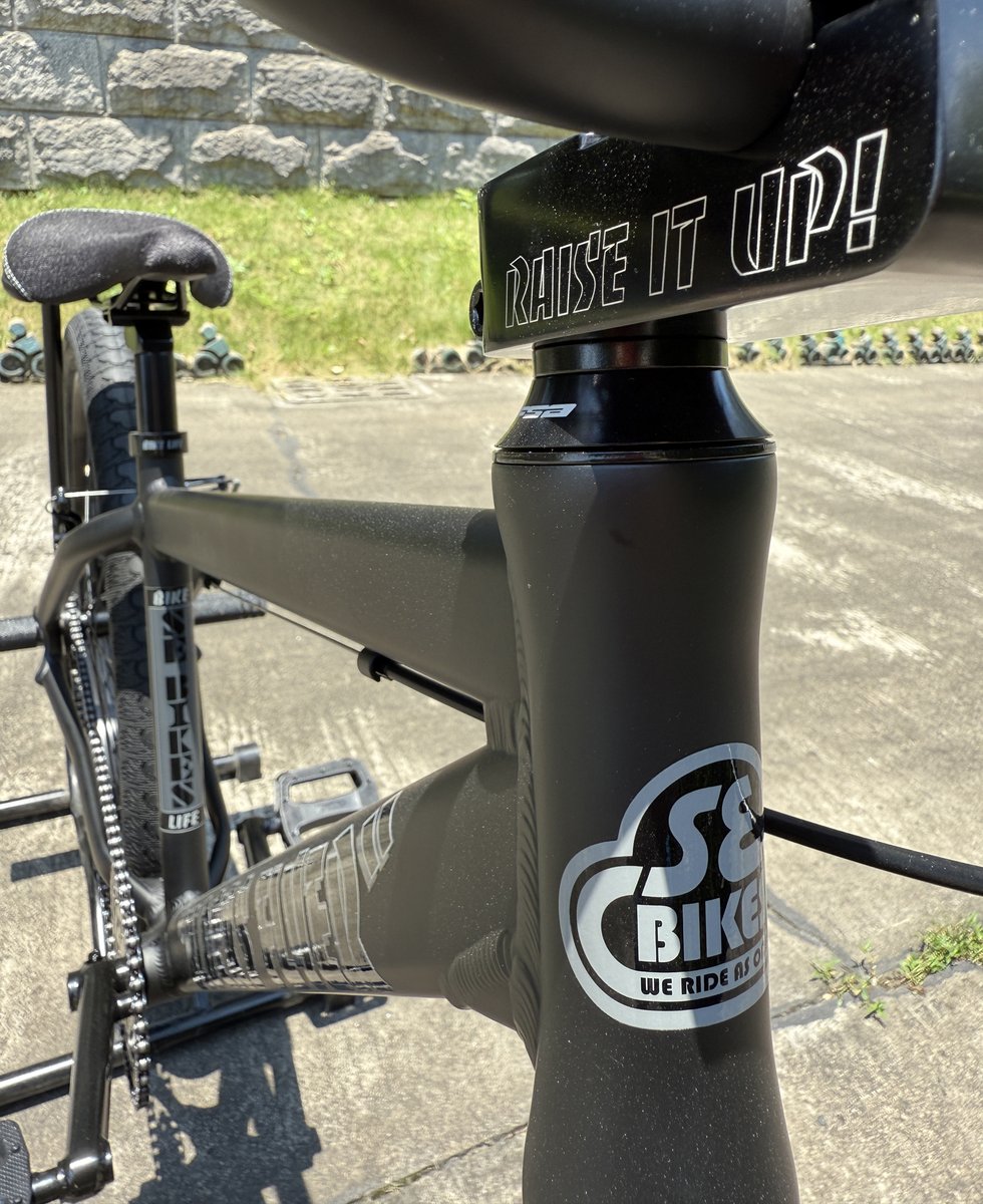 sebikes's tweet photo. All black everything. It’s coming.... 🖤 #sebikes #sebikeslife #wheeliebike #bikelife #blocksflyer https://t.co/usu6FrSoML