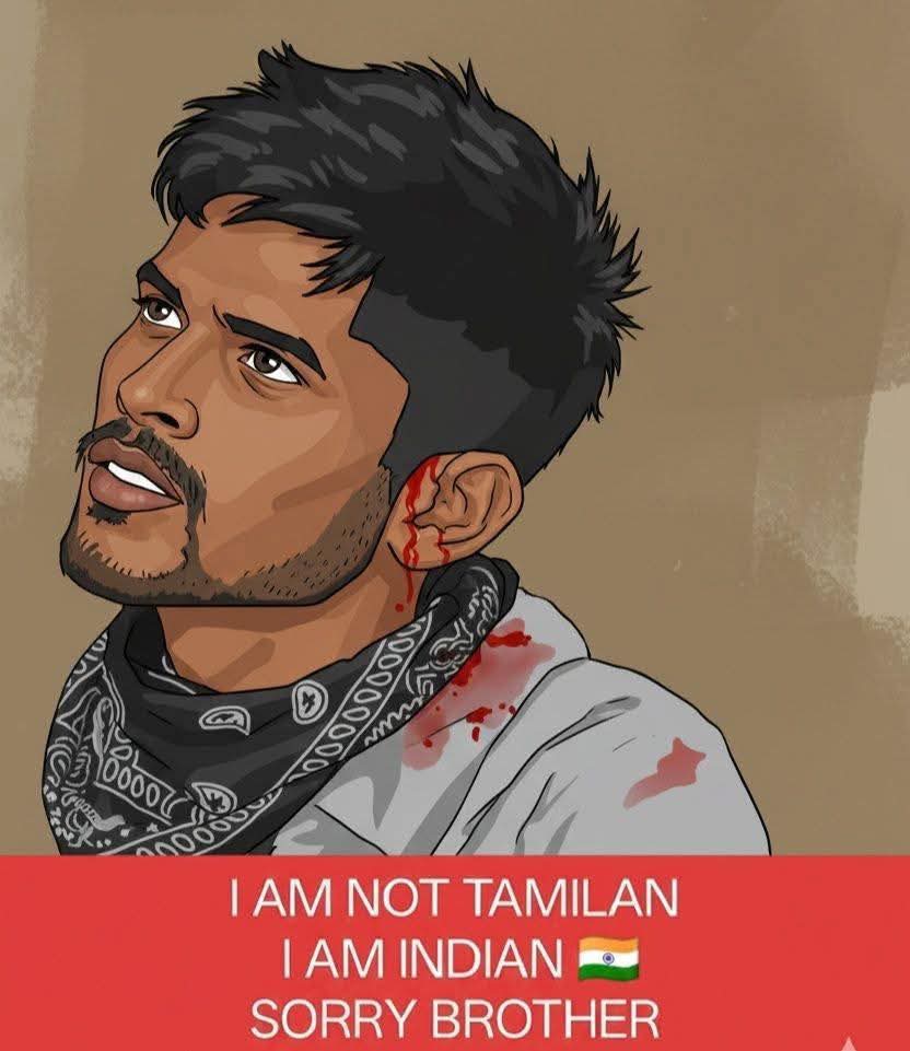 Indumakalktchi's tweet photo. Justice for Siraj https://t.co/hDJAkS5ikk