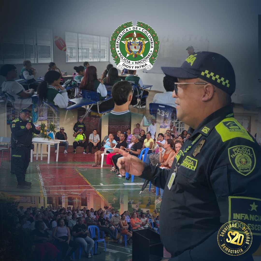 El Grupo de Protección a la Infancia y Adolescencia de la Policía Nacional invita a las familias del Área Metropolitana de Barranquilla a matricular a sus hijos para el año escolar 2026. La educación es clave para el futuro. Evitemos la deserción escolar. <a href="/ProteccionPonal/">Policía de Protección y Servicios Especiales</a>