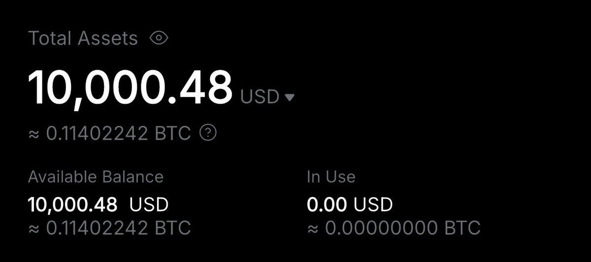 I'm launching a $10K → $100K trading challenge in 2026.

And I want you to follow every trade.

You don't need a huge account to change your life in crypto.

You just need a few thousand dollars and a plan.

Here's what's happening:

- Every trade I will post beforehand
- Which