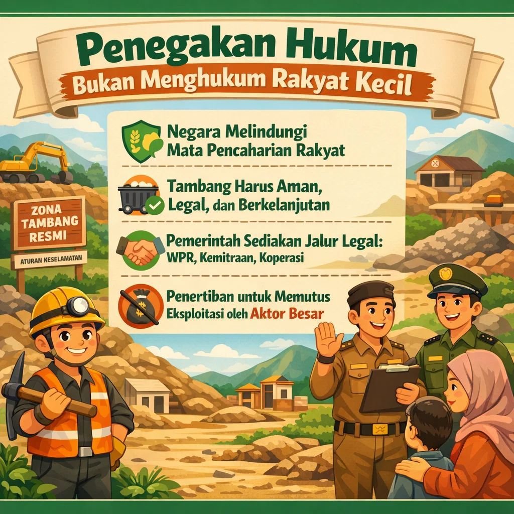 Fatimah4813's tweet photo. Penegakan hukum berjalan dengan kolaborasi antara aparatur, masyarakat, dan pelaku usaha untuk menciptakan ekosistem pertambangan yang sehat. https://t.co/zr2rbB0CqT