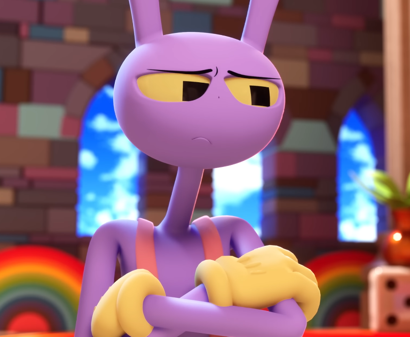 misfit_bite's tweet image. All the people saying that "TADC is the Jax show now" are so funny to me, because Jax only started to get genuine focus in episode 5 and forward.

Before episode 5, not only did we not know shit about him, but we had to analyze expressions that he only did for like 5 seconds😭