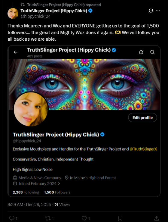 realMGHein's tweet photo. 1500 followers, lol.🙄🤣🤡
Tim "small button" Bodnar💩.
Maybe God's not on his side, eh?
#Maine #mepolitics #truthslingerx #SmallButton @hippychick_24 @hippychick_42 @doxeyeee @bigamuzed @Motoxnut8634 @AnnieJoetta @dgabrielpatrick @MaineAntifa @Grizzly660xp @pwa1776 @mainelyfree76