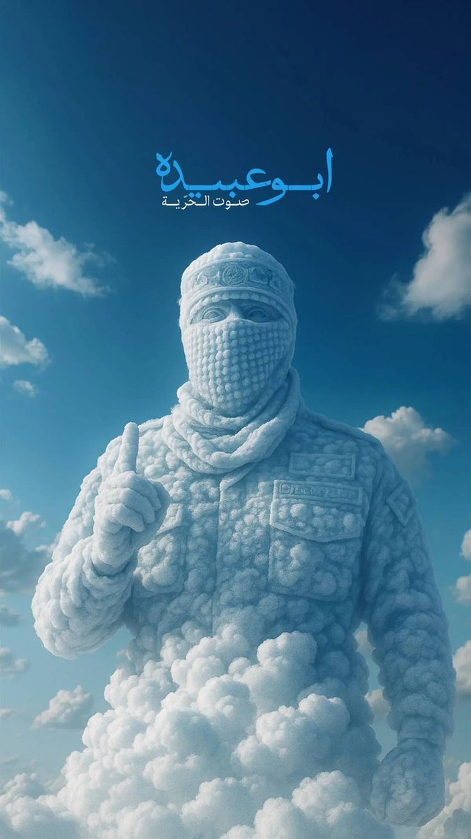 خَلَفَ المُلثَّمُ مُلثَّماً،
وأتى بعد أبا عُبيدة، أبو عُبيدة آخر
كان خطابه مُتَّزناً،
وحضوره واثقاً،
ونبرته مجلجلة،
وكان وفيًّا جداً وهو يستلمُ الرَّاية،
وفقه الله وسدَّده، وسدَّ به ثغره، وأعانه على حملِ الأمانة!