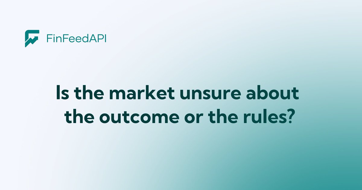 Prediction markets don’t just price outcomes.

They price resolution...

Prediction market data shows where traders doubt the rules, timing, or definition of YES long before a market settles.

That uncertainty becomes resolution data

And it’s where the real signal lives...